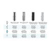 Brushed Stainless Steel Manual Liquid Soap Dispenser